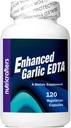 Förbättrad vitlök EDTA 120 kapslar - 1000mg High Potency Calcium Disodium EDTA Formel - No Magnesium Sterate eller Aluminium Innehållande Zeolite - 1 flaska av 120 kapslar
