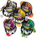 Scooper Energy I 5 burkar jag All-in-One-Box I Energy Pouches Sugarfree I 80 mg Natural Caffeine All Flavour Pack I 12 påsar jag Cool Grapefruit, Fresh Mint, Iced Cola, Iced Peach & Lemon Tea