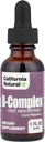 Kalifornien Natural B Complex Sublingual Supplement, Raspberry, 1 Ounce
