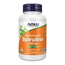 Nu livsmedelstillskott, certifierad organisk, Spirulina 1000 mg (dubbel styrka), rik i Beta-Carotene (Vitamin A) och B-12 med naturligt förekommande GLA, 120 tabletter