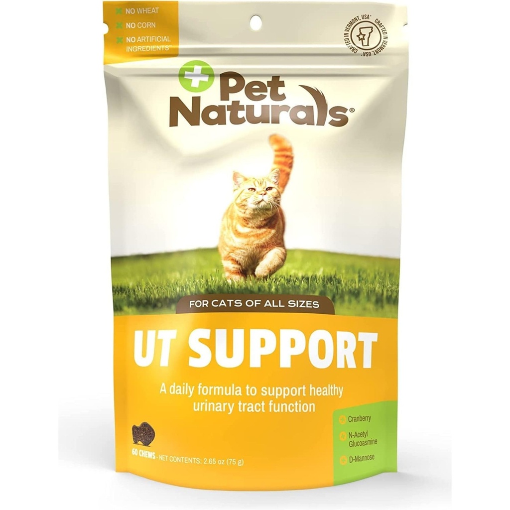 Pet Naturals UT Support Urinary Tract Supplement för katter, 60 Chews