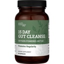 15 Day Gut Cleanse Detox för kvinnor och män - Vegan, icke-GMO Ingredienser för midja förlust och förstoppning lindring med en 15-dagars rengöring Gut Support utan kramper, som ses på TikTok (60 kapslar)