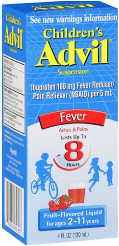 Advil, barns upphängning, frukt smaksatt, 4 Ounce