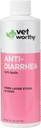 Vet Worthy Anti-Diarrhea för hundar - Dog Supplement för att hjälpa till att lindra diarré, mage upprörd och obehag - 8oz