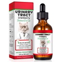 Feline Urinary Tract Health, Cat UTI Remedy, Natural Herbal Supplement 2 fl oz, Supporting Regular Care for Urinary Health