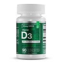 Essential Elements D3 Vitamins 5000 IE Softgels med Olivolja för ben, muskel och immunstöd