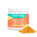 Further Food Best Turmeric Golden Milk Organic Turmeric Powder, Cinnamon, Ginger & Black Pepper Maximum Absorption Joint Health, Gut Health, Sugar-Free, Vegan, Keto (6,35 oz)