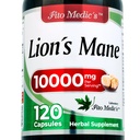 Lab | Lions Mane | 120 kapslar | Lions Mane Supplement | Lions Mane Supplement Capsules | Mushroom Supplement | Ultra High Absorption.