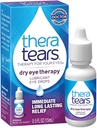 TheraTears Dry Eye Therapy Eye Drops Bundle med 1,0 Fl Oz och 0,5 Fl Oz Bottles