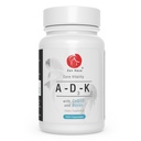 ADK Vitamin Supplement med Network Antioxidanter - A, D3, K2 (MK-7 Non-Soy) och E med CoQ10 och Alpha Lipoic Acid - för vision, starka ben och tänder och Immune Support - D3 5000 iu Complex