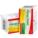 Leader 4 Hour Allergy Relief, Chlorpheniramine Maleate Tablets, Antihistamine, 4 mg, 100 greve, Pack av 2