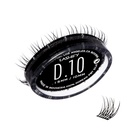 Lashify Drama 10mm Gossamer Eyelash Extensions Refill, Black, Easy DIY False Lashes för en naturlig look