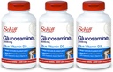 Schiff Glucosamine 2000mg med vitamin D3 och Hyaluronsyra, 150 tabletter - Gemensamt tillskott (Pack of 3)