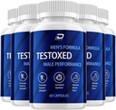 Testoxed Capsules Supplement, Testoxed Advanced Men Wellness Support, Officiell Testoxed Maximum Strength Energy Performance, Testoxed Premium Dietary Formel Reviews (5 Pack - 300 kapslar)