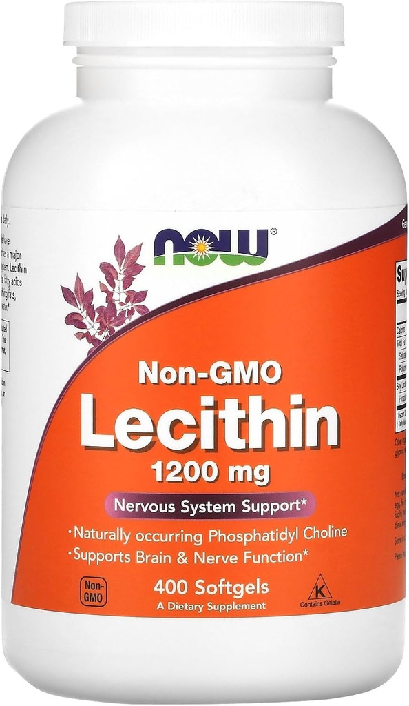 Lecitin 19 Grain 1200 mg - Nu livsmedel - 400 - Softgel