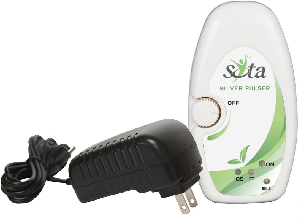 Silver Pulser av SOTA Instruments - Ionic Colloidal Silver Maker och Microcurrents för Micropulsing inklusive Wall Adaptor.