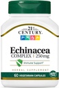 21st Century Echinacea Extract Veg Capsules, 60 greve