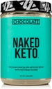 Naked Chocolate Keto - Premium Chocolate Keto Fat Bomb Powder - Ingenting konstgjord - Glutenfri Keto Bomb Chocolate Mct Oil Powder med ingen Gmos - 1.3 Lb