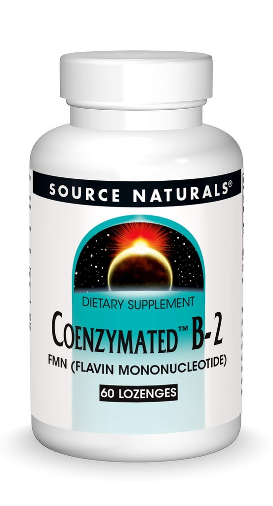 Källa Naturals Coenzymated B-2 Lozenges 25mg, 60 Count