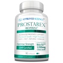 Godkänd vetenskap Prostarex - Prostate Supplement - Saw Palmetto, 1200mg Beta-Sitosterol, Bioperine - 90 kapslar - 1 månads leverans