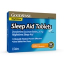 GoodSense Sleep Aid Doxylamine Succinera tabletter, 25 mg, 32-räkning, nattsömnhjälp för att hjälpa dig att somna