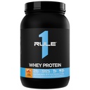 Regel 1 Whey Protein - 24g Fast-Acting Protein från All-Whey Källor med Naturligt Occurring EAAs & BCAAs för Workout Recovery eller Anytime Use (2 Pounds *, Salted Carmel)