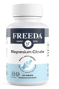Freeda Magnesium Citrate 400mg Per Servering - High-Absorption Magnesium Citrate tabletter - Essential Mineral för Nerve & Bone Health - Vegan, Kosher, Gluten-Free Magnesium Supplement (250 Ct)