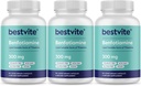 Benfotiamine 300mg (180 vegetariska kapslar) (60x3) No Stearates - No Silicon Dioxide - Vegan - Non GMO - Gluten Free