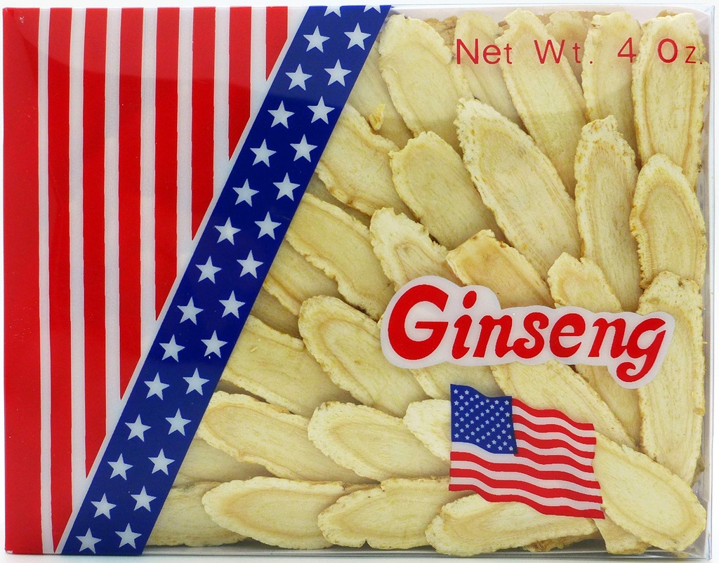 Green Bay American Ginseng från Wisconsin, Large Slice, 4 oz/113 g, Gluten Free och Keto Friendly