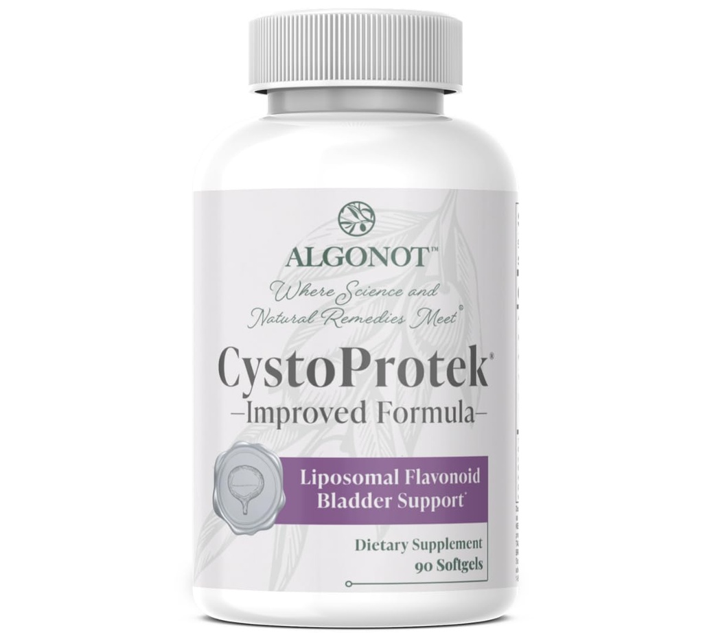 CystoProtek 1 Pack - Patented Formel främjar Bladder hälsa Använda en exklusiv kombination av hyaluronat, chondroitin och naturliga flavonoider