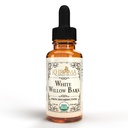 Khroma Herbal Products Organic White Willow Bark 30 Servings - 800 MG Per Serving - 2 FL OZ Liquid i en glasflaska - Salix Alba