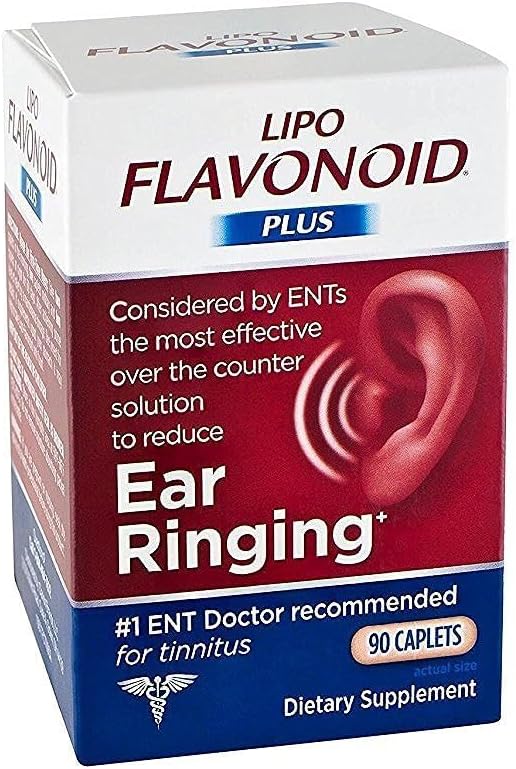 Lipo Flavonoid Plus inre öronhälsa Caplets, 90 greve