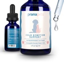 PranaPets Cold Symptom Support för katter och hundar | Natural Formel Safely Aids med Colds, Seasonal Allergies & Kennel Cough | Hjälper Open Airways för enkel andning
