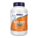 Nu livsmedelstillskott, Neptune Krill, dubbel styrka 1000 mg, Fosfolipid-Bound Omega-3, 120 Softgels