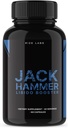 Jack Hammer Libido Booster för män, Jack Hammer Libido Booster Supplement, Jack Hammer Libido Booster Powerful All Natural Formel för att förbättra prestanda, Jackhammer Reviews (60 kapslar)