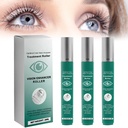 Vision Enhance Massage Roller, Eye Roller för att förbättra visuell Clarity, Natural Vision Enhancer Roller, Relieve Eye Strain, Trötthet och obehag 8 ml (3 Pcs)
