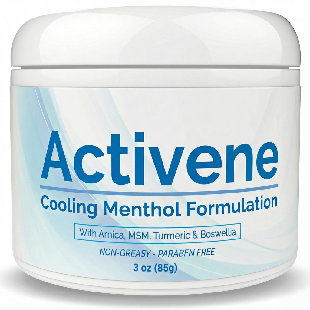 Activene Pain Relief Cream - Antiinflammatorisk formulering med kraftfull Arnica, Menthol & MSM för gemensamma, Tendons & Muscles. Utvald av Sufferers of Arthritis, Knee, Shoulder, Neck, Back & Other Pains