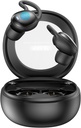 Sömnhörlurar, trådlösa sömnöron för Side Sleepers, Mini Earbuds för sovande, Ultra-Thin Bluetooth 5.4 hörlurar, bekväm osynlig - svart