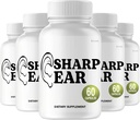 (5 Pack) Sharp Ear - Sharp Ear Advanced Tinnitus Support Supplement (300 kapslar)