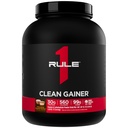 Regel 1 Clean Gainer - High-Protein Lean Gain Formel med 560 kalorier, 30g Full-Spectrum Protein, Över 90g Carbs, Under 6g fett (15 portioner, Chocolate Peanut Butter)