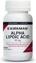 Kirkman - Alpha Lipoic Acid 50 mg - 90 kapslar - potent antioxidant - skyddar mot skadliga radikaler - hypoallergena