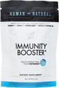 Immunity Booster Vegan Capsules | Vitamin D, Omega-3, Acerola, Kale, Chia Oil, Oregano Oil | Immun Support Supplement | 60 Count