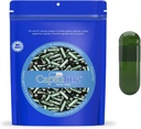Capsuline Chlorophyll färgade storlek 00 tomma veganska kapslar - 1000 greve - Tom Veggie Pill Capsules - DIY Vegetable Capsule Fyllning - Tomma Caps - Kosher Non-GMO Certified (Gröna)