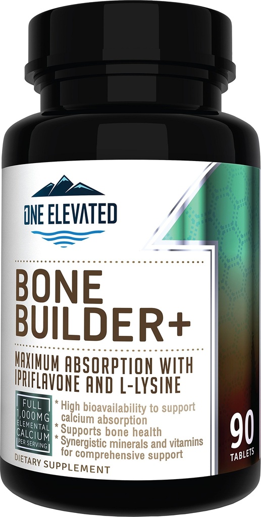 Omfattande benbyggare Calcium Supplement. Formulerad med Högsta Grade Calcium -Carbonate / Hydroxyapatite / Citrate, Magnesium, Zink, D3. Fungerar i synkronisering för optimal benhälsa och benstyrka.