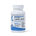 IMMUNOVITES Stabiliserad R-Alpha Lipoic Acid ((True))) 600 mg per portion [[Hög styrka och upp till 40x Ökad Absorption]]] (Na R-ALA) (Na R-Lipoate) (1 flaska)
