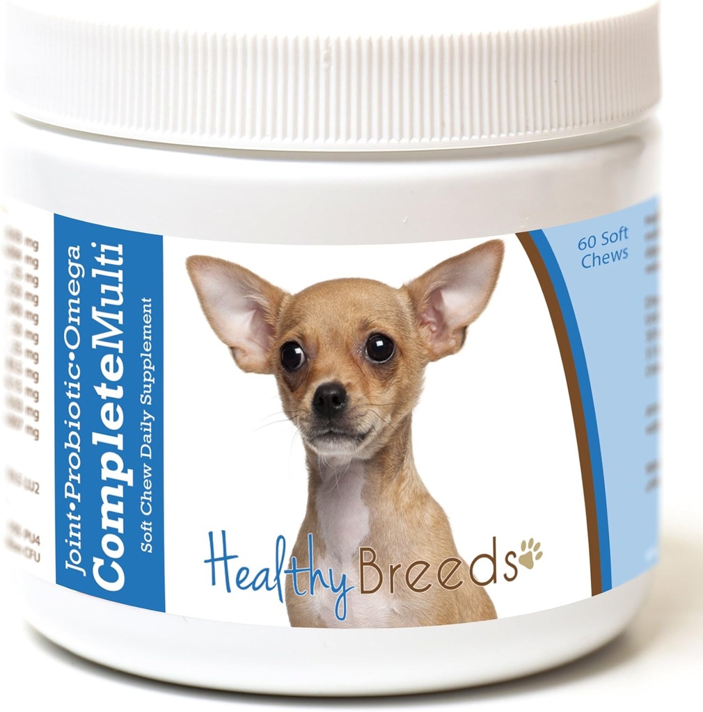 Friska raser Chihuahua allt i en multivitamin mjuk tugga 60 greve