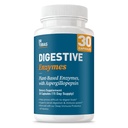 Dr Tobias Digestive Enzymes med Amylase, Bromelain, Lipase, Lactase, Protease, Papain & More, Digestion Supplement med 18 Enzymer för Digestion och Gut Health, 30 kapslar, 15 portioner