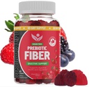 Socker Gratis Prebiotiska Fiber Gummies för vuxna barn blandade Berry Flavor Plant Supplement för kvinnor Män, Daglig Digestive Health Regularity 60 Count (Pack av 1)