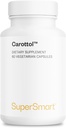 Supersmart - Carottol (Avancerad Formel) - Carotenoid Complex Supplement - med Beta Carotene, Lycopene, Lutein & Zeaxanthin | Non-GMO & Gluten Free - 60 Vegetariska kapslar