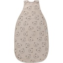 Woolino Merino Wool och Organic Cotton Ultimate Baby Sleep Sack - 4 Season Baby Wearable Blanket - Two-Way Zipper Justerable Sleeping Bag - Universal Size (2-24 månader) - Teddy Bear
